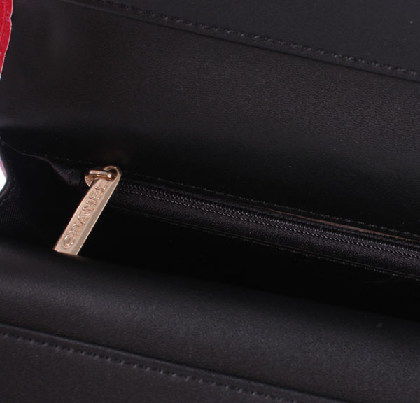 CHANELスーパーコピー カメリア三つ折り長財布 レッド CH139-1