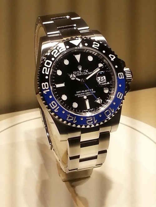 ロレックス n級品 スーパーコピー ROLEX GMTマスターII 116710BLNR 