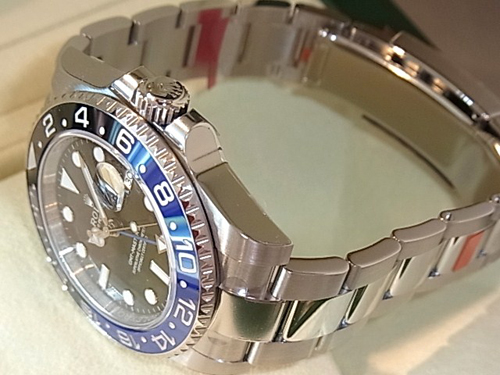 ロレックス n級品 スーパーコピー ROLEX GMTマスターII 116710BLNR 