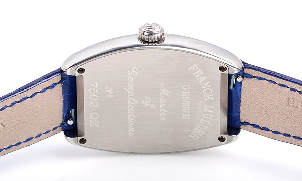 フランク・ミュラー トノウカーベックス 7502QZ7 ブルー