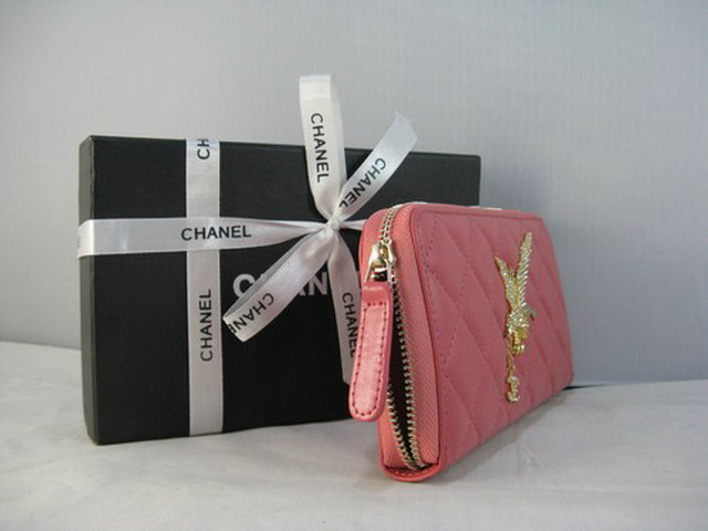 シャネル CHANELコピー財布 ラムスキン 長財布 ピンク A319