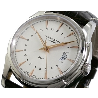 ハミルトン メンズ ジャズマスター トラベラー GMT JAZZMASTER TRAVELER GMT H32585557