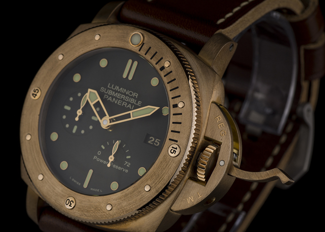  パネライ スーパーコピー ルミノール サブマーシブル 1950 パワーリザーブ ブロンゾ 47mm / Ref.PAM00507