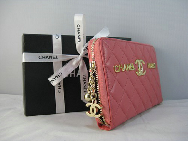 シャネルスーパーコピー CHANEL ラムスキン 長財布 ピンク A313
