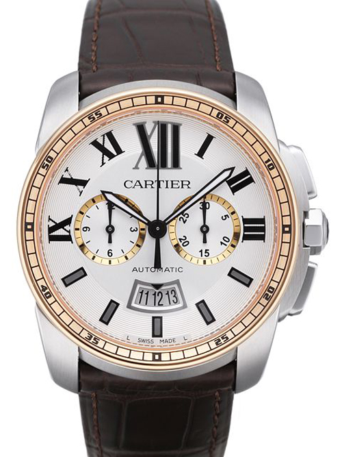 Cartier カルティエ 時計 韓国 スーパーコピー カリブル ドゥ クロノグラフ / Ref.W7100043