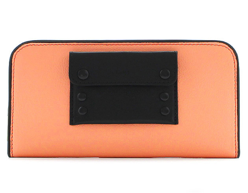 クロエ CHLOE アリス カーフレザー 長財布 サンライズ【SUNRISE】＆ブラック 3P004370342L