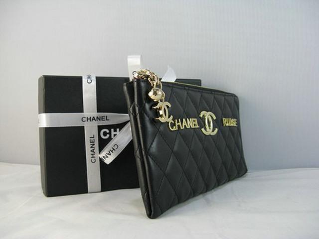 シャネルスーパーコピー CHANELラムスキン 長財布 ブラック A311