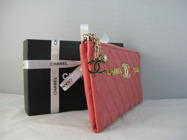 シャネル CHANELスーパーコピーラムスキン 長財布 ピンク A311