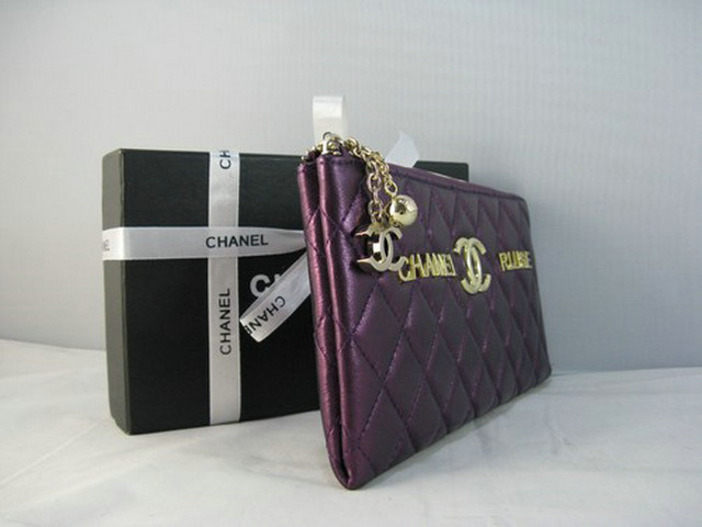 シャネルコピー CHANEL ラムスキン 長財布 バープル A311