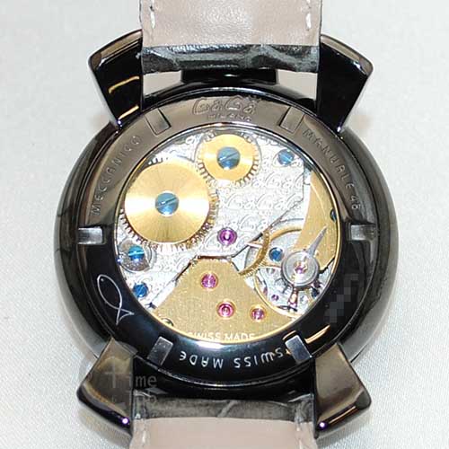 ガガミラノ 時計 スーパーコピー n級 マニュアーレ マヌアーレ 48mm グレー/ガンメタル/モザイク 5012 MOS 01S