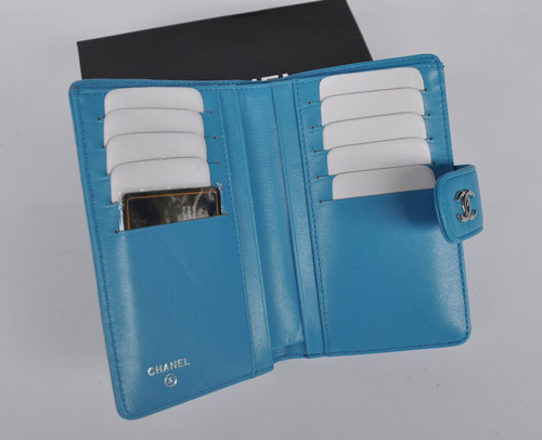シャネル 財布 韓国 スーパーコピー 長財布 092-blue