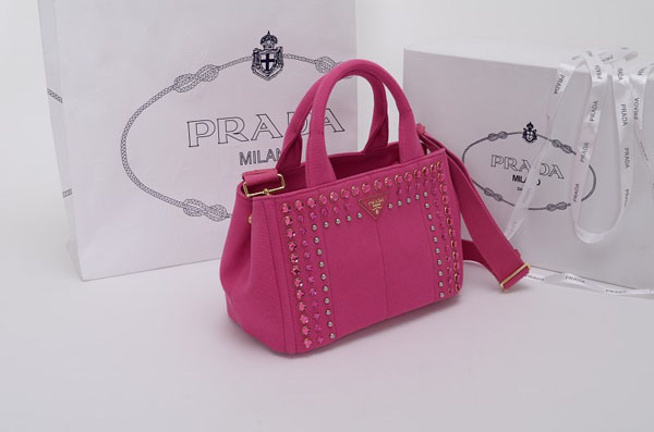 プラダコピー PRADA CANAPA ハンドバッグ パパイヤオレンジ＆ゴールド BN1877ZKIS107