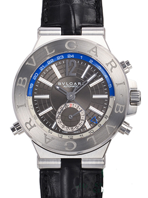ブルガリ 時計 韓国 スーパーコピー ディアゴノ ＧＭＴ【生産終了モデル】 DG40C14SLDGMT
