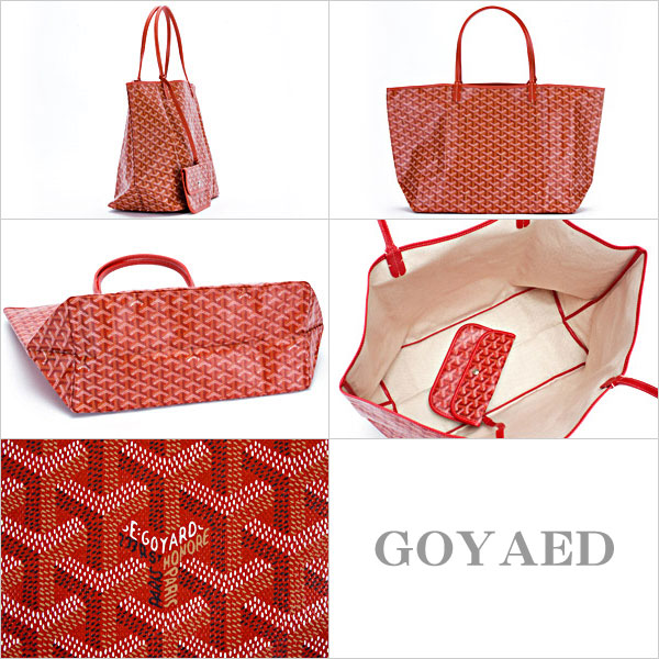  ゴヤール スーパーコピー GOYARD バッグ トートバッグ メンズ レディース サンルイGM ヘリンボーン レッド AMALOUIS GM 02 