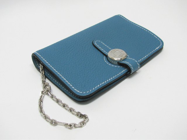 エルメス ドゴンキー＆コインケース トリヨンクレマンス/ブルージーン HERMES16