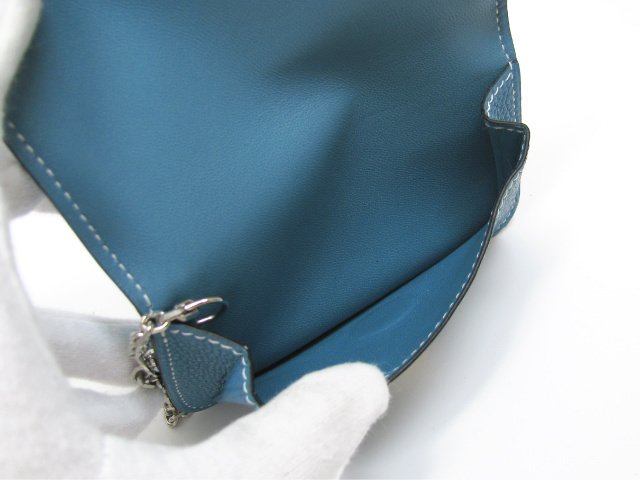 エルメス ドゴンキー＆コインケース トリヨンクレマンス/ブルージーン HERMES16