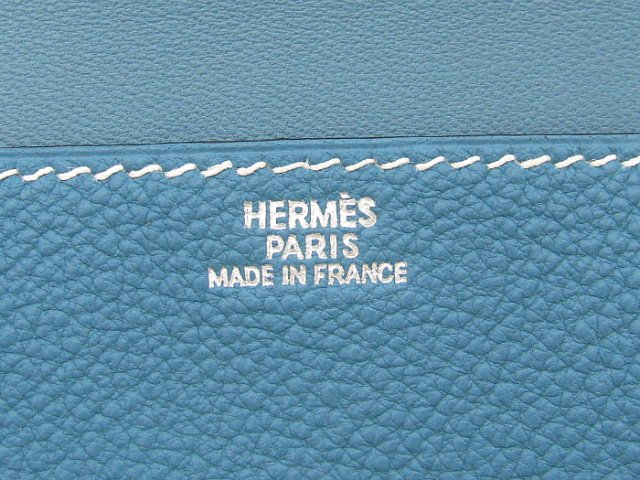 エルメス ドゴンキー＆コインケース トリヨンクレマンス/ブルージーン HERMES16