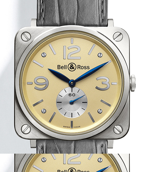 ベル＆ロス スーパーコピー AVIATION　39MM BRS-WHITE GOLD