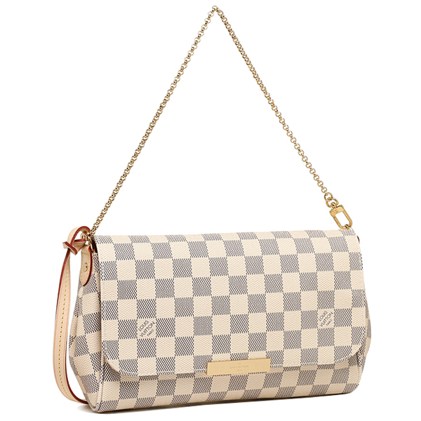 ルイヴィトン スーパーコピー バッグ LOUIS VUITTON N41275 ダミエアズール フェイボリットMM ショルダーバッグ