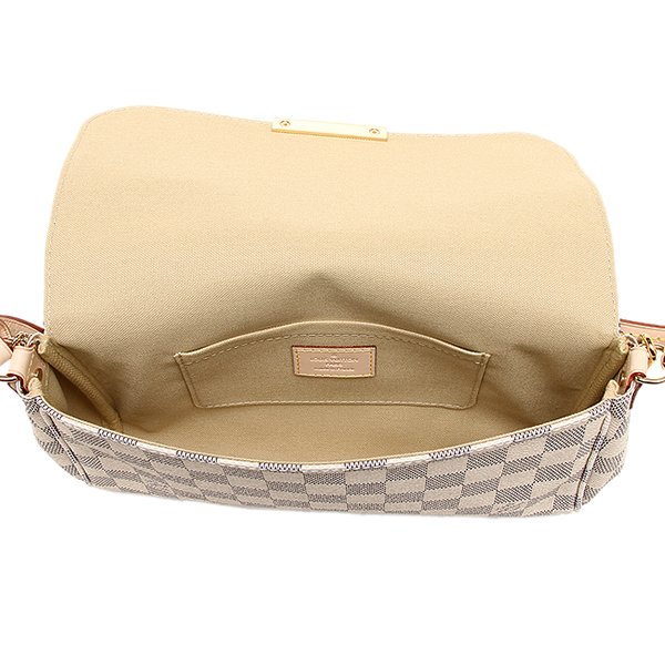 ルイヴィトン スーパーコピー バッグ LOUIS VUITTON N41275 ダミエアズール フェイボリットMM ショルダーバッグ
