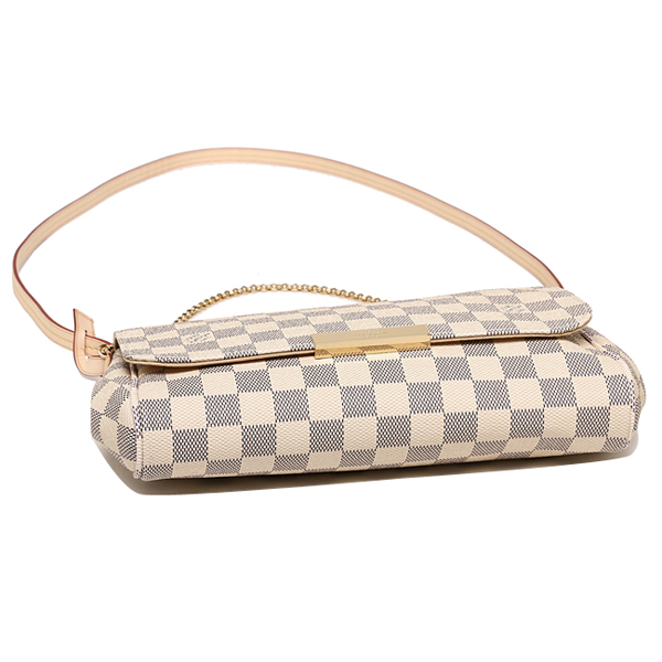 ルイヴィトン スーパーコピー バッグ LOUIS VUITTON N41275 ダミエアズール フェイボリットMM ショルダーバッグ