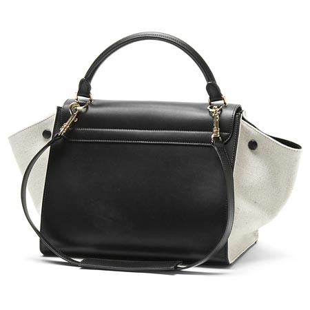 セリーヌ レザー ハンドバッグ（２ＷＡＹ仕様）トラペーズ 16954 2ldl 01cr wk