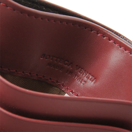 BOTTEGAVENETA/レザーカードケース/レッド 162150v46516130