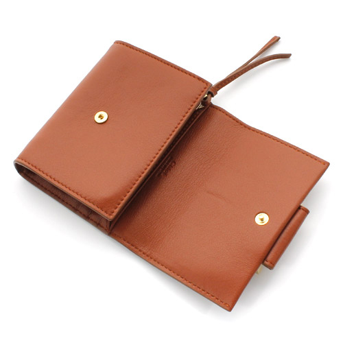 クロエ CHLOE ボビィ ラムスキン 二つ折財布 レッドブッシュ【RED BUSH】 3P049183452M