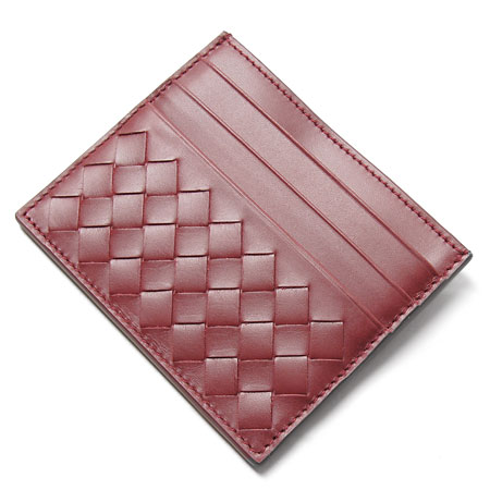 BOTTEGAVENETA/レザーカードケース/レッド 162150v46516130