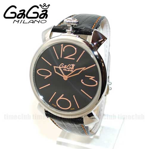 ガガミラノ 時計 スーパーコピー n級 THIN マニュアーレ シン マヌアーレ 46mm ブラック 5090.02 