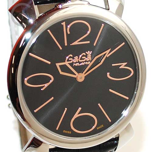 ガガミラノ 時計 スーパーコピー n級 THIN マニュアーレ シン マヌアーレ 46mm ブラック 5090.02 