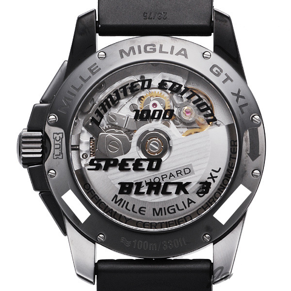 ショパール CHOPARD ミッレミリア GTXL クロノグラフ 2008 Speed Black 3 168459-3008