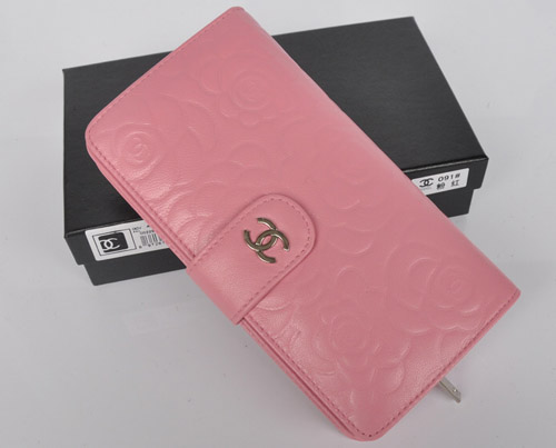 シャネル 財布 韓国 スーパーコピー 長財布 091-pink