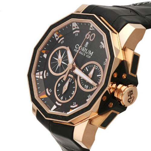 コルム 時計 韓国 スーパーコピー CORUM アドミラルズカップ チャレンジ44 スプリットセコンド 986.691.13/0001 AN32