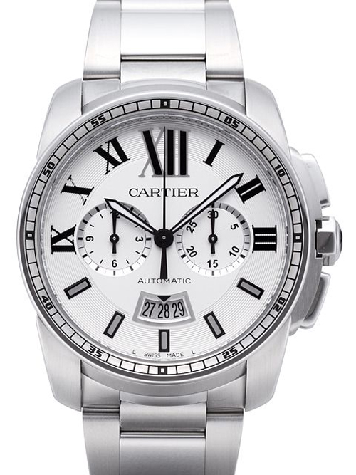 カルティエ 時計 韓国 スーパーコピー Cartier カリブル ドゥ クロノグラフ / Ref.W7100045