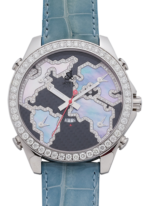 ジェイコブ 時計 n級 スーパーコピー JC-127D ファイブタイムゾーン ワールドマップ 47mm SS 