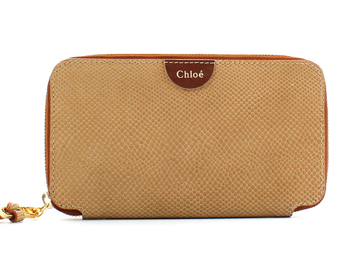 クロエ CHLOE ベア 長財布 ビスケットベージュ【BISCOTTI BEIGE】＆ブラウン 3P0152-833-02W