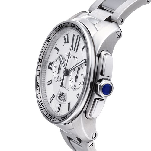 カルティエ 時計 韓国 スーパーコピー Cartier カリブル ドゥ クロノグラフ / Ref.W7100045