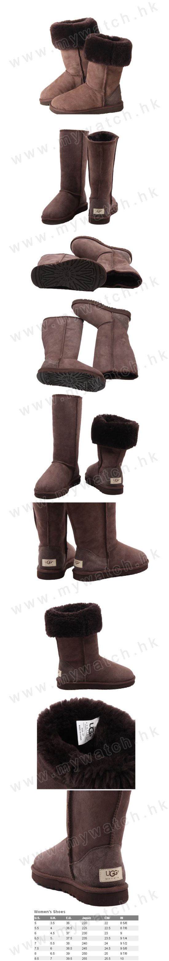 UGG58156-UGG-アグ オーストラリア-ブーツ-シープスキン＋ウル