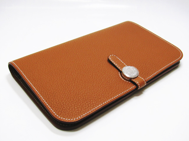 HERMES エルメス ドゴンGMトゴ ゴールド 金具：シルバー HERMES21