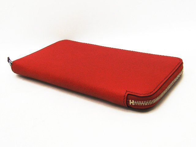 エルメス ベアン二つ折長財布 アリゲーターマット/アメジスト HERME021