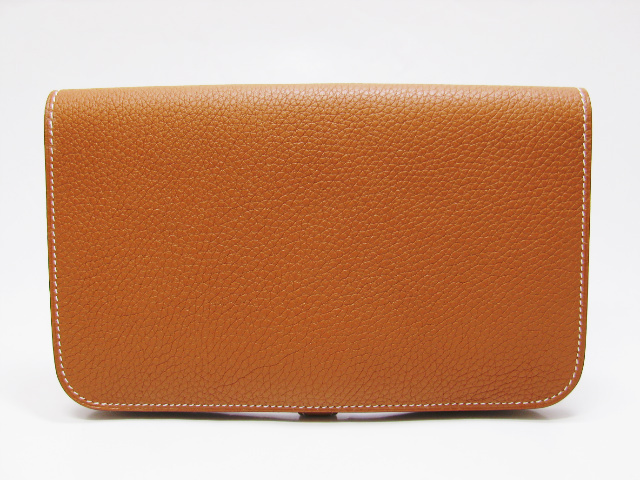 HERMES エルメス ドゴンGMトゴ ゴールド 金具：シルバー HERMES21