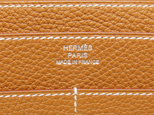 HERMES エルメス ドゴンGMトゴ ゴールド 金具：シルバー HERMES21