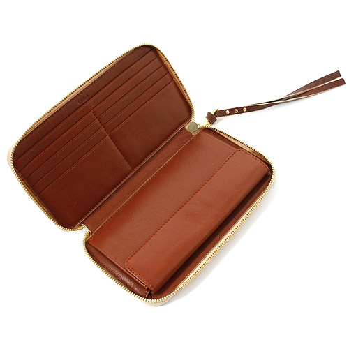 クロエ CHLOE ベア 長財布 レッドブッシュ【RED BUSH】＆ベージュ 3P0152-833-52M 