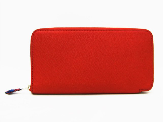 エルメス ベアン二つ折長財布 アリゲーターマット/アメジスト HERME021