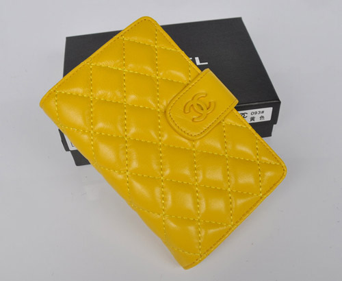 シャネル 財布 韓国 スーパーコピー 長財布 093-yellow