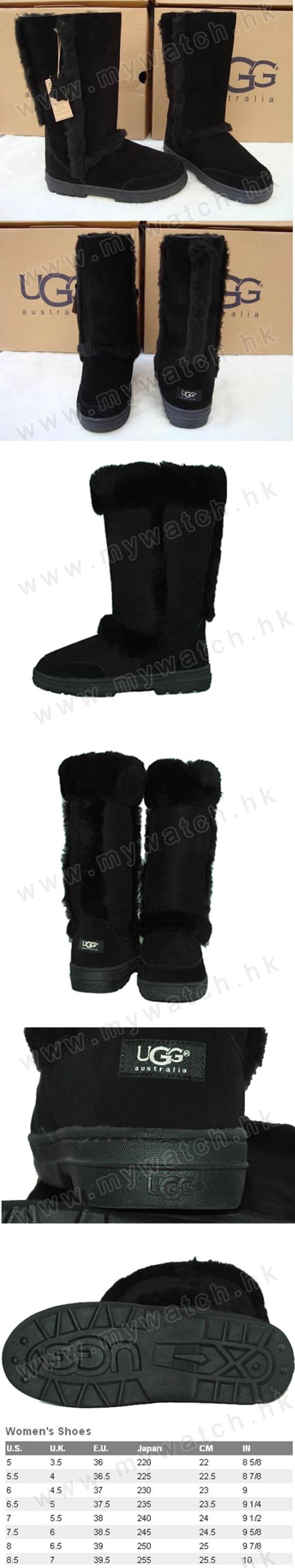 UGG53250-UGG-アグ オーストラリア-ブーツ-シープスキン＋ウル