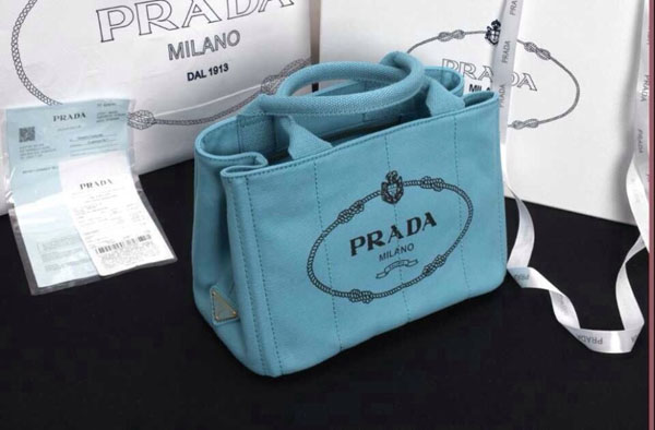 PRADA CANAPA ハンドバッグ パパイヤオレンジ＆ゴールド BN1877ZKIS106