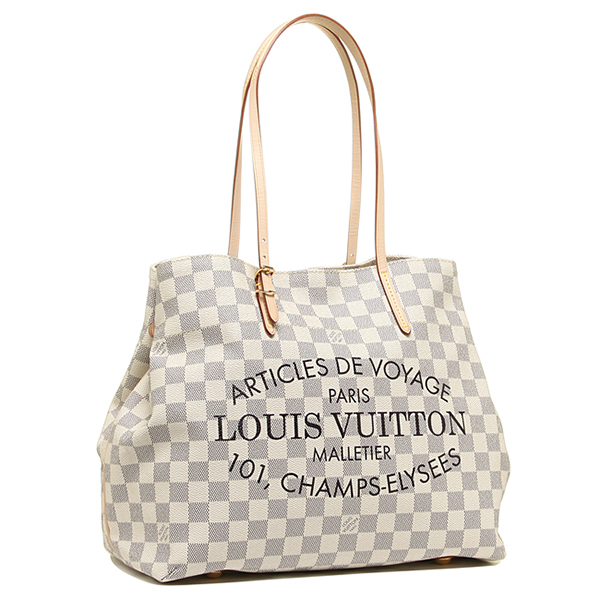 ルイヴィトン スーパーコピー バッグ LOUIS VUITTON N41375 ダミエアズール カバMM ショルダーバッグ