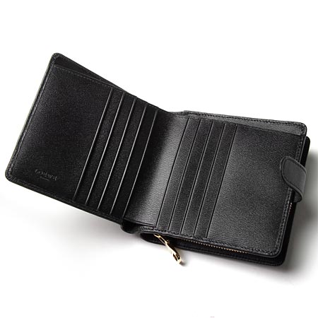 2012年春夏新作ロエベ LOEWE ２つ折り財布118.30.f15 1100 ブラック